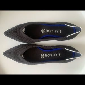 Rothy’s Size 9 The Point in Black Solid